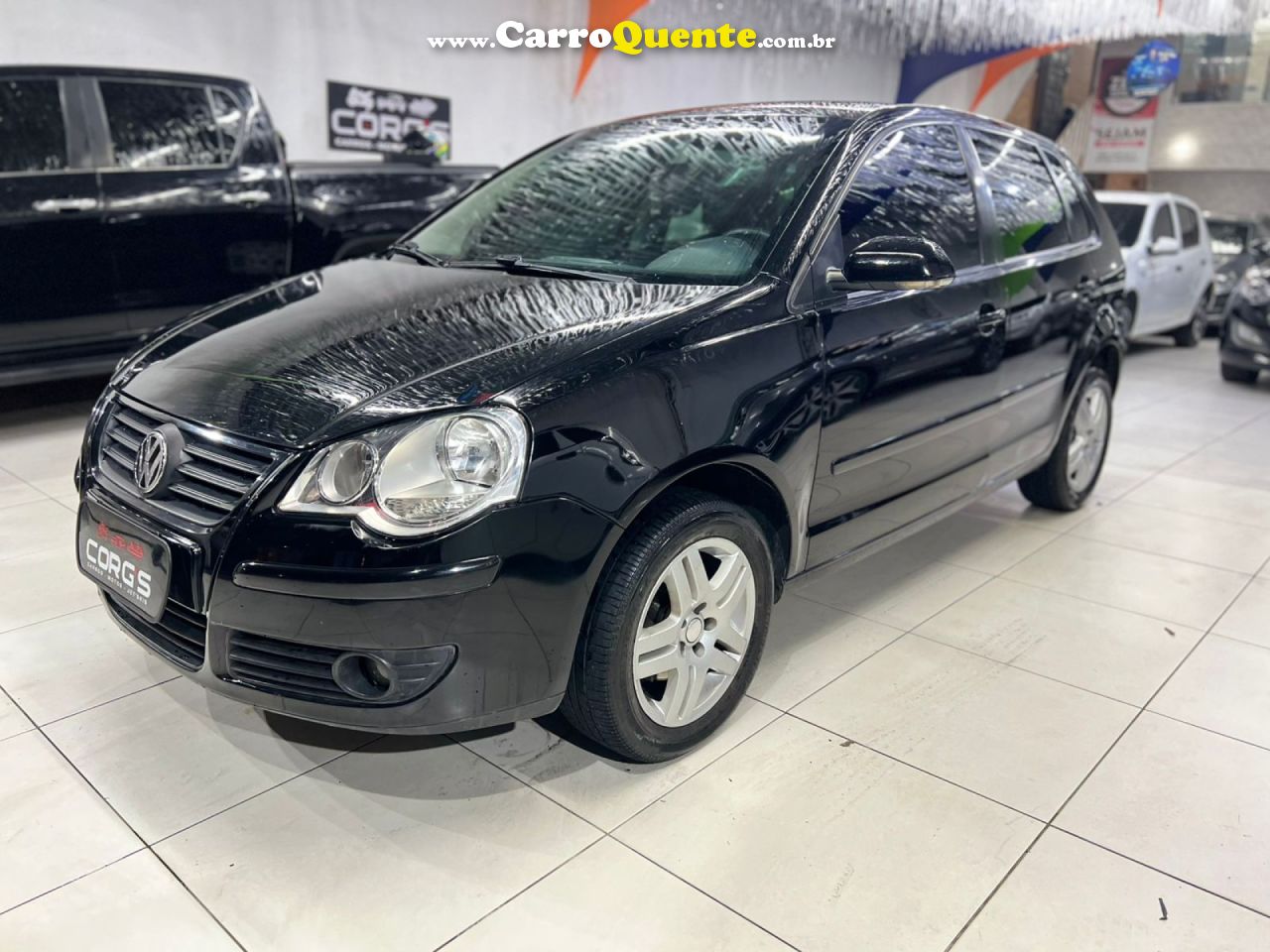VOLKSWAGEN   POLO 1.6 E-FLEX 8V 5P   PRETO 2011 1.6 FLEX - Loja