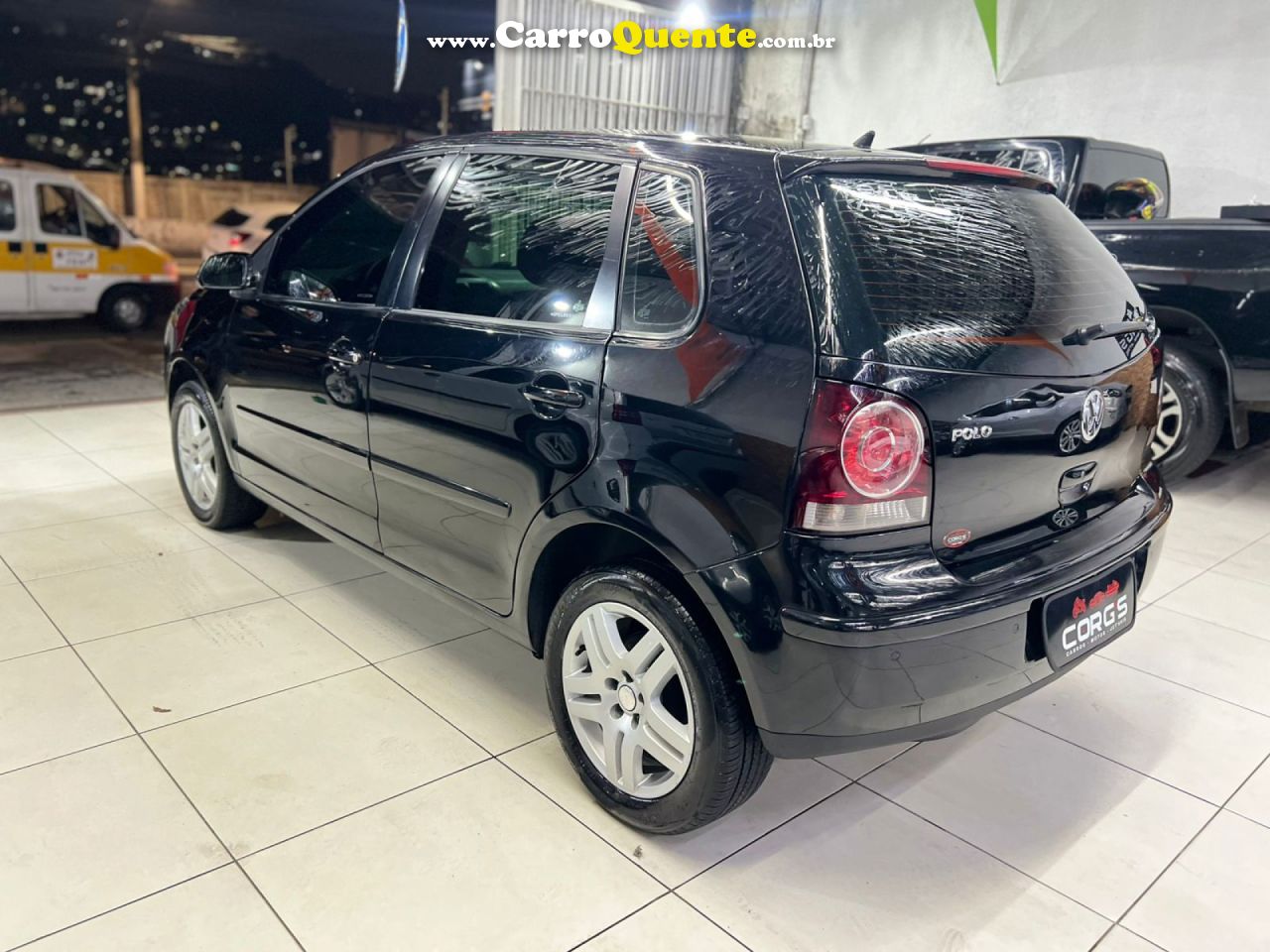 VOLKSWAGEN   POLO 1.6 E-FLEX 8V 5P   PRETO 2011 1.6 FLEX - Loja