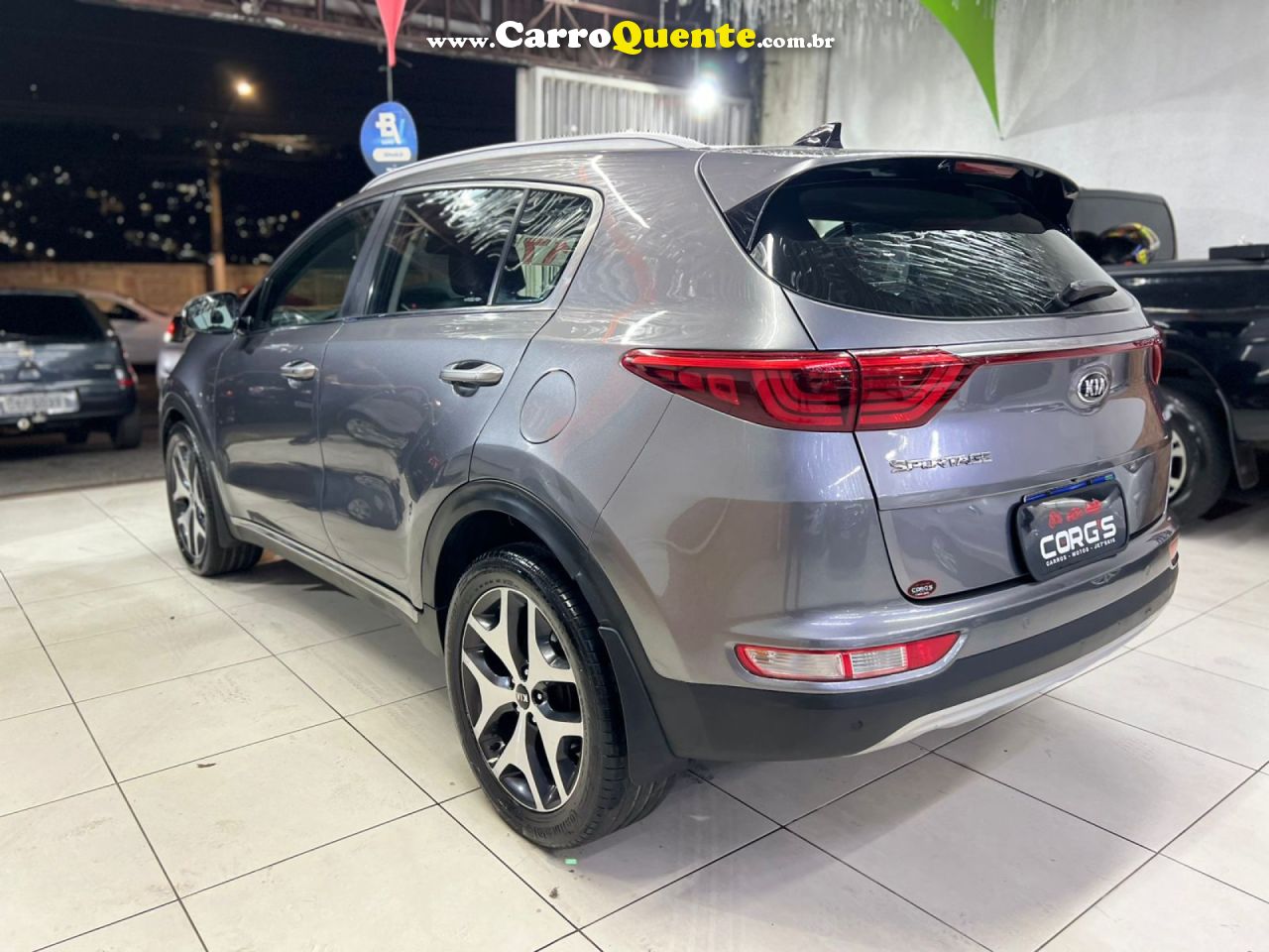 KIA   SPORTAGE EX 2.0 16V 2.0 16V FLEX AUT.   PRATA 2017 2.0 FLEX - Loja