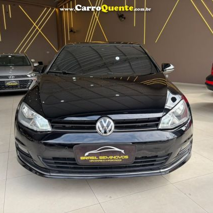 VOLKSWAGEN   GOLF HIGHLINE 1.4 TSI 140CV AUT.   PRETO 2014 1.4 GASOLINA