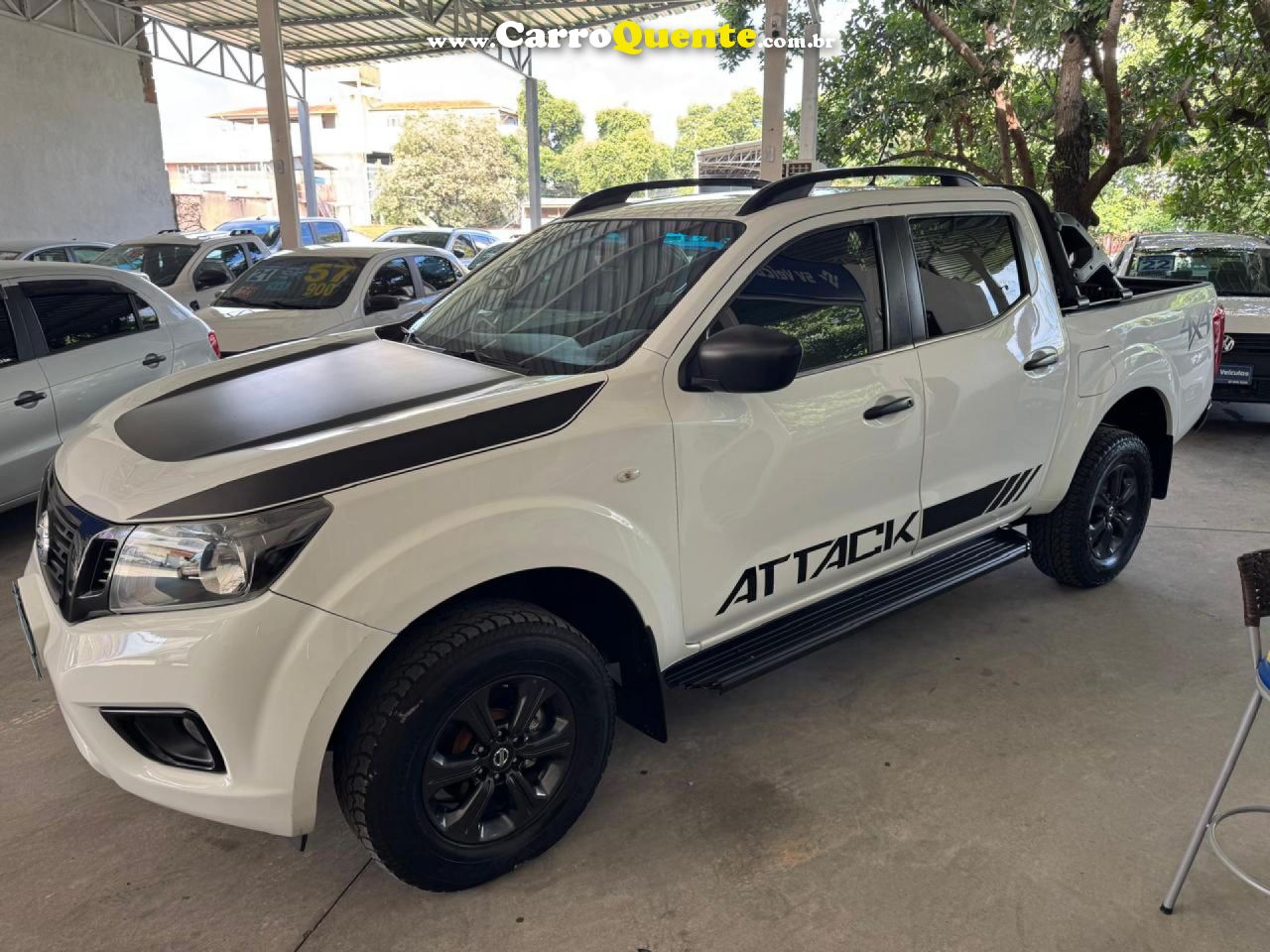 NISSAN   FRONTIE ATK X4   BRANCO 2020 2.3 DIESEL - Loja