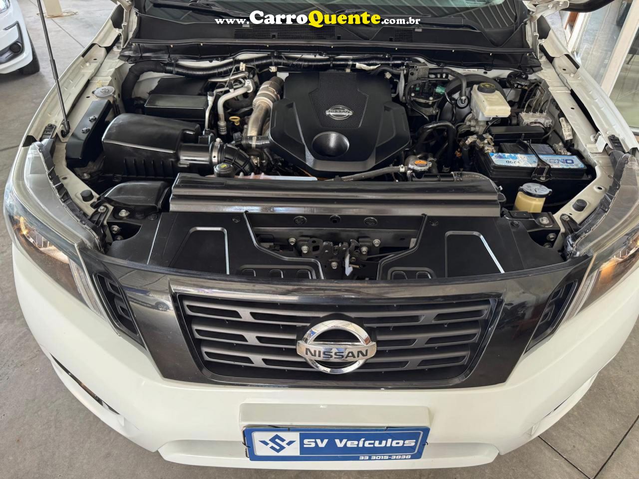 NISSAN   FRONTIE ATK X4   BRANCO 2020 2.3 DIESEL - Loja