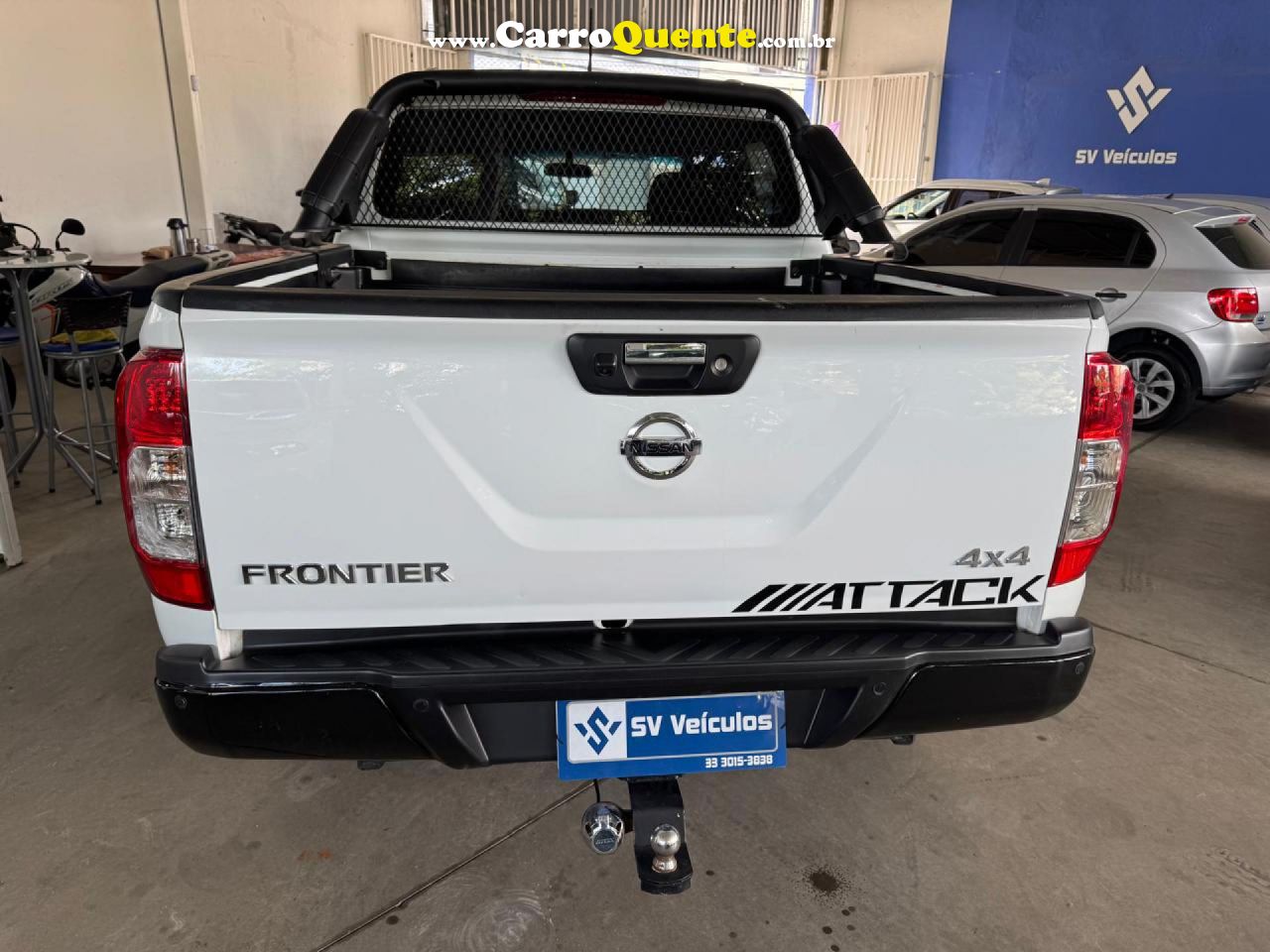 NISSAN   FRONTIE ATK X4   BRANCO 2020 2.3 DIESEL - Loja