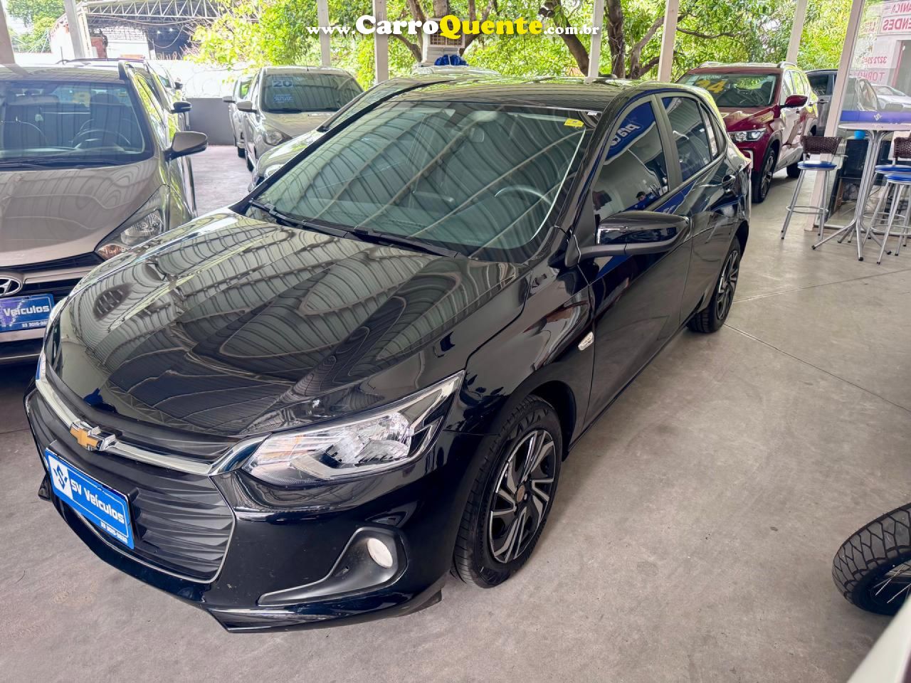 CHEVROLET   ONIX HATCH 1.0 12V TB FLEX 5P AUT.   PRETO 2025 1.0 FLEX - Loja