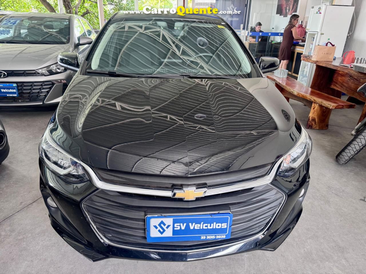 CHEVROLET   ONIX HATCH 1.0 12V TB FLEX 5P AUT.   PRETO 2025 1.0 FLEX - Loja