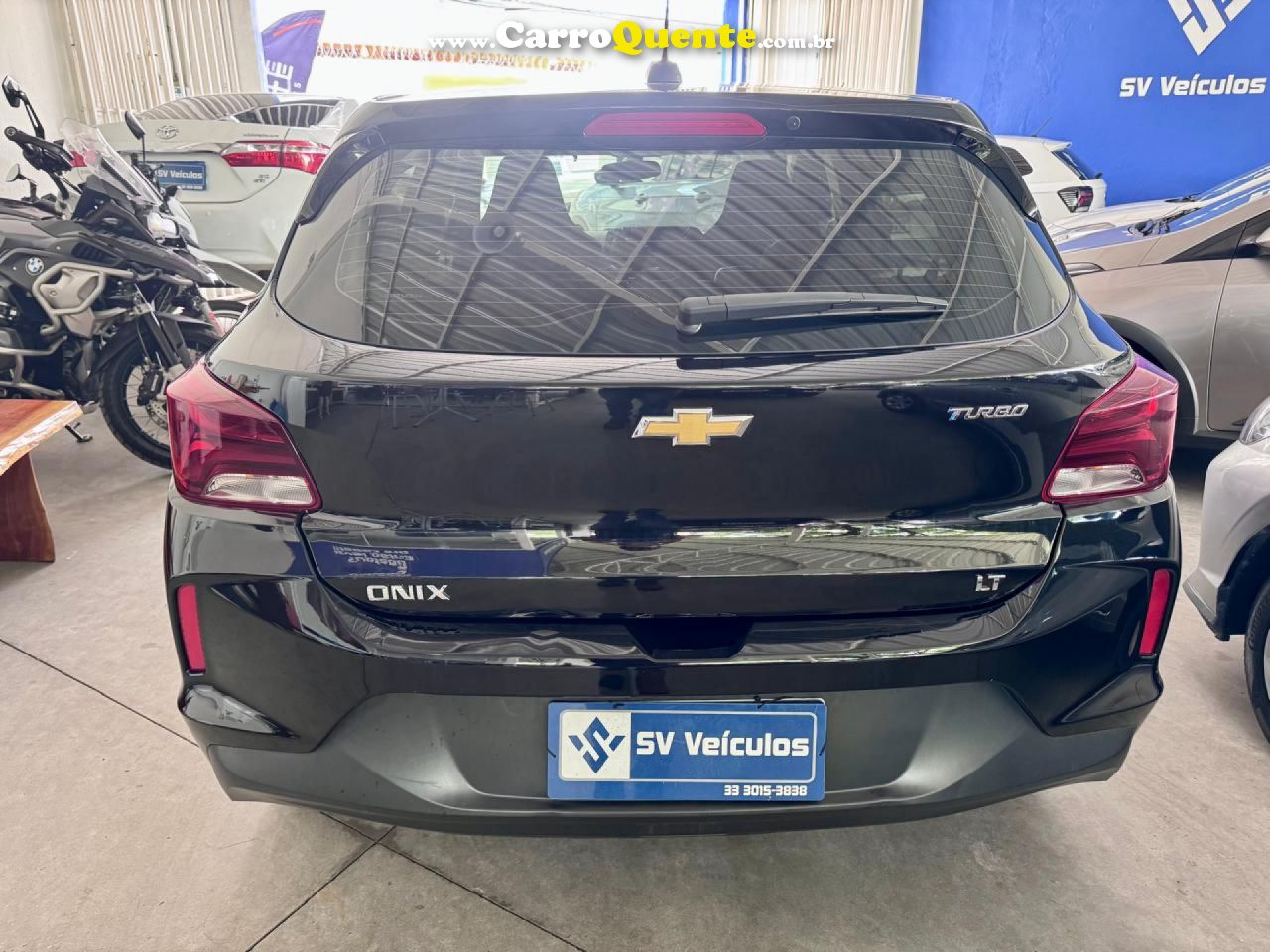CHEVROLET   ONIX HATCH 1.0 12V TB FLEX 5P AUT.   PRETO 2025 1.0 FLEX - Loja