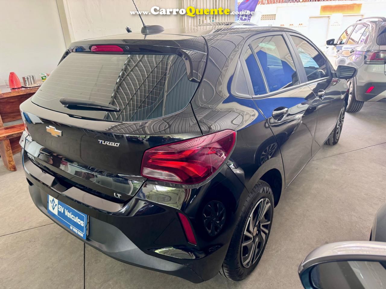 CHEVROLET   ONIX HATCH 1.0 12V TB FLEX 5P AUT.   PRETO 2025 1.0 FLEX - Loja