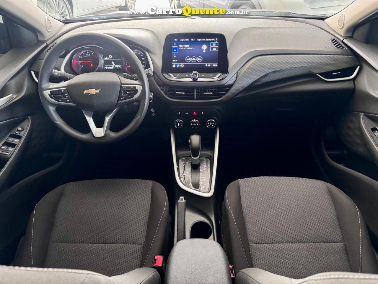 CHEVROLET   ONIX HATCH 1.0 12V TB FLEX 5P AUT.   PRETO 2025 1.0 FLEX - Loja