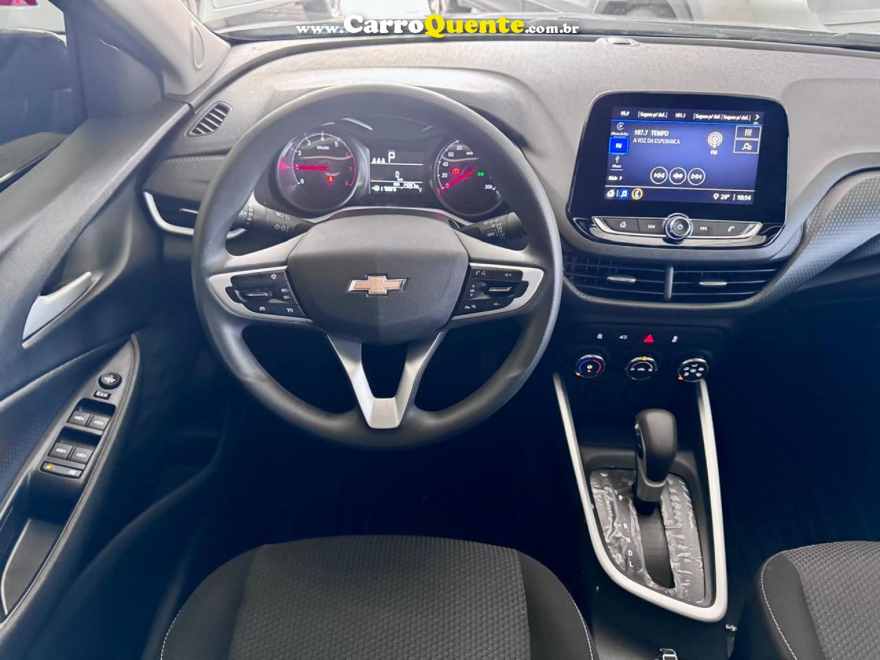 CHEVROLET   ONIX HATCH 1.0 12V TB FLEX 5P AUT.   PRETO 2025 1.0 FLEX - Loja