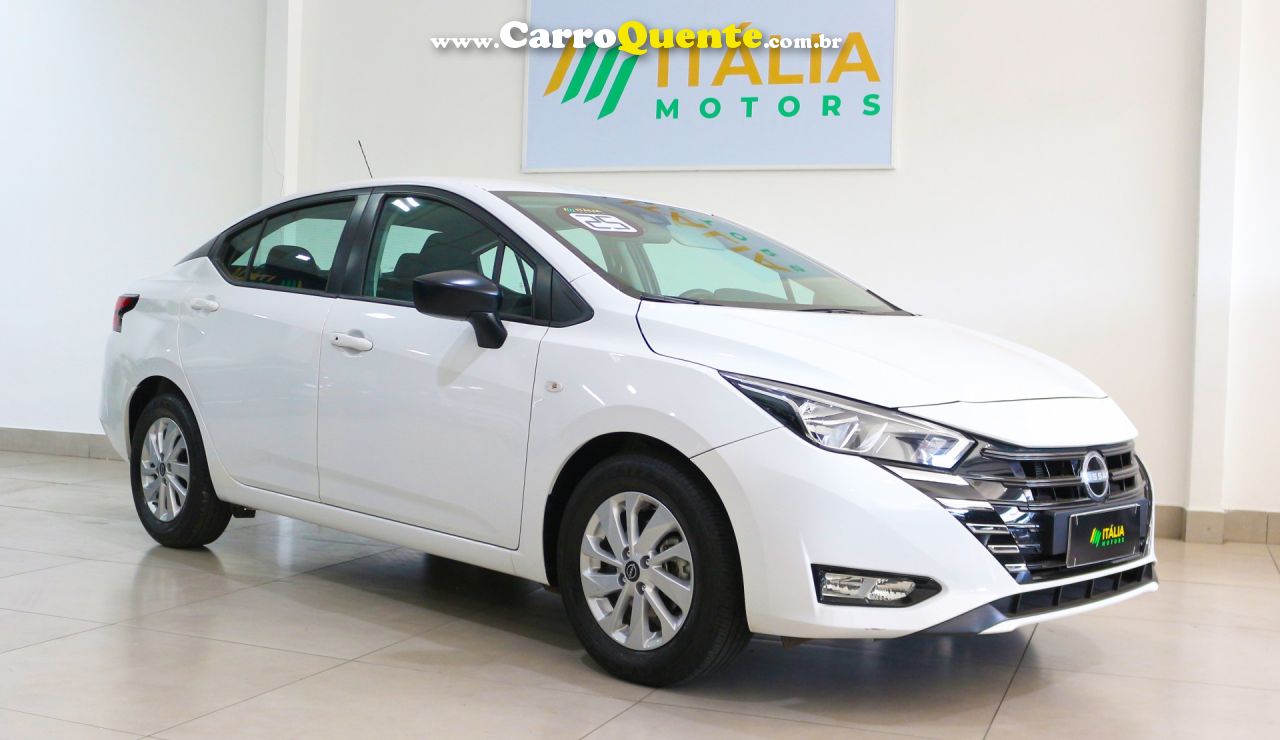 NISSAN   VERSA SENSE 1.6 16V FLEX AUT.   BRANCO 2025 1.6 FLEX - Loja