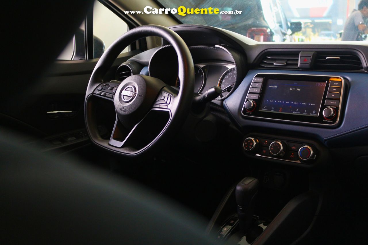 NISSAN   VERSA SENSE 1.6 16V FLEX AUT.   BRANCO 2025 1.6 FLEX - Loja