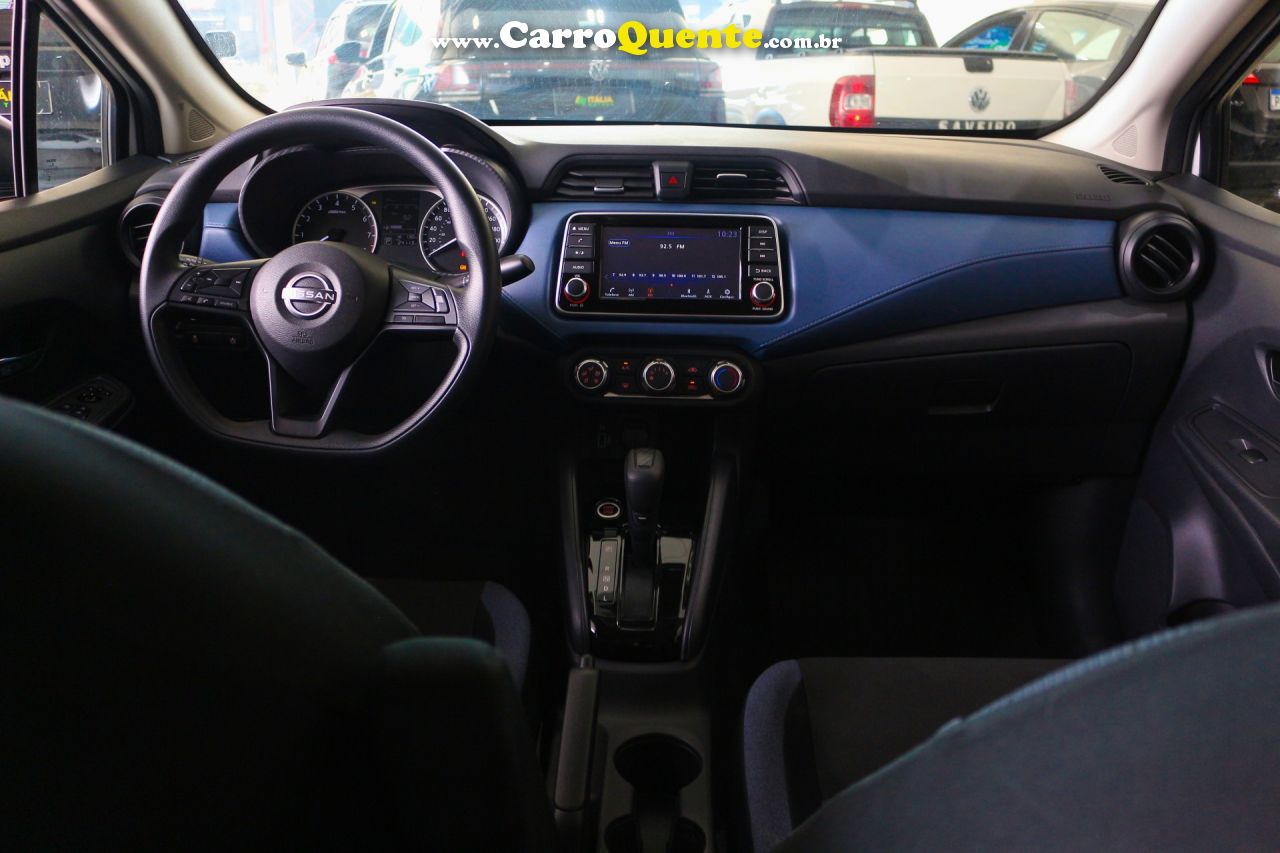 NISSAN   VERSA SENSE 1.6 16V FLEX AUT.   BRANCO 2025 1.6 FLEX - Loja