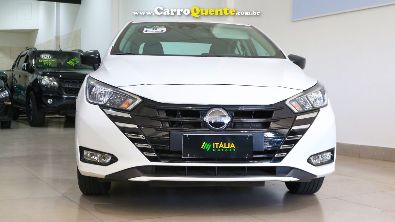 NISSAN   VERSA SENSE 1.6 16V FLEX AUT.   BRANCO 2025 1.6 FLEX - Loja