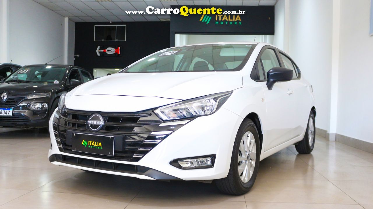 NISSAN   VERSA SENSE 1.6 16V FLEX AUT.   BRANCO 2025 1.6 FLEX - Loja