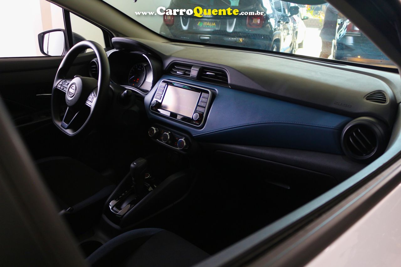 NISSAN   VERSA SENSE 1.6 16V FLEX AUT.   BRANCO 2025 1.6 FLEX - Loja