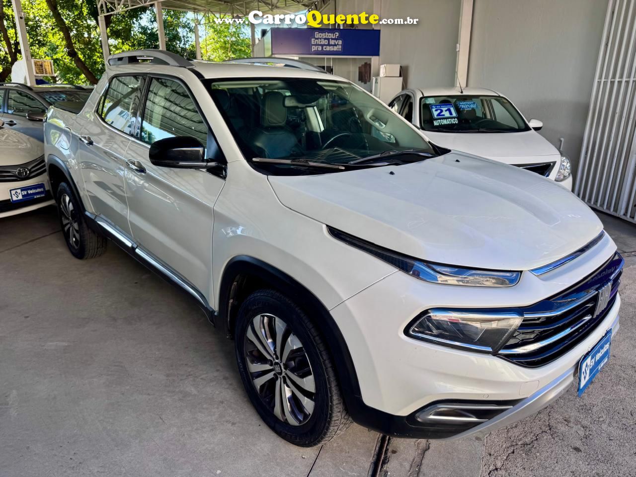 FIAT   TORO VOLCANO 2.0 16V 4X4 TB DIESEL AUT.   BRANCO 2023 2.0 DIESEL - Loja