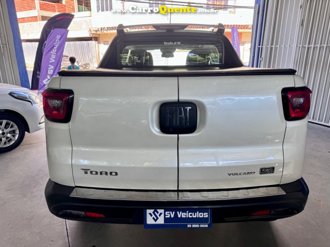 FIAT   TORO VOLCANO 2.0 16V 4X4 TB DIESEL AUT.   BRANCO 2023 2.0 DIESEL - Loja