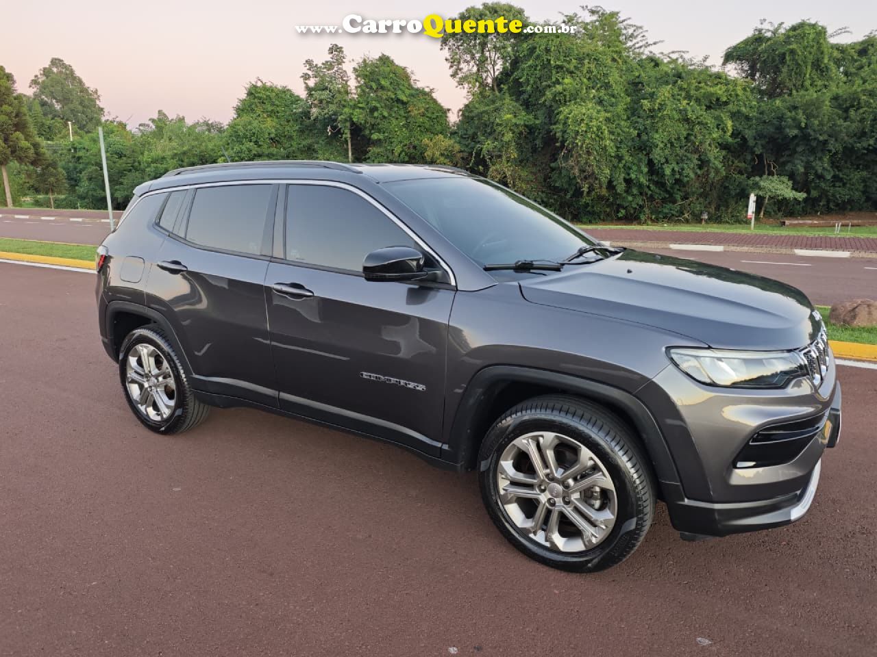 JEEP   COMPASS SPORT T270 1.3 TB 4X2 FLEX AUT.   CINZA 2023 1.3 FLEX - Loja