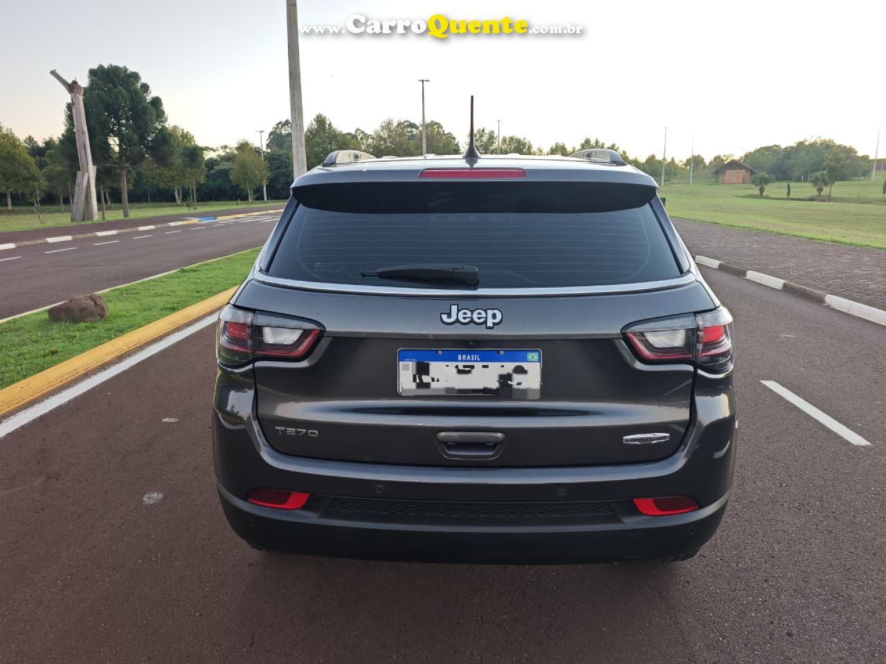 JEEP   COMPASS SPORT T270 1.3 TB 4X2 FLEX AUT.   CINZA 2023 1.3 FLEX - Loja