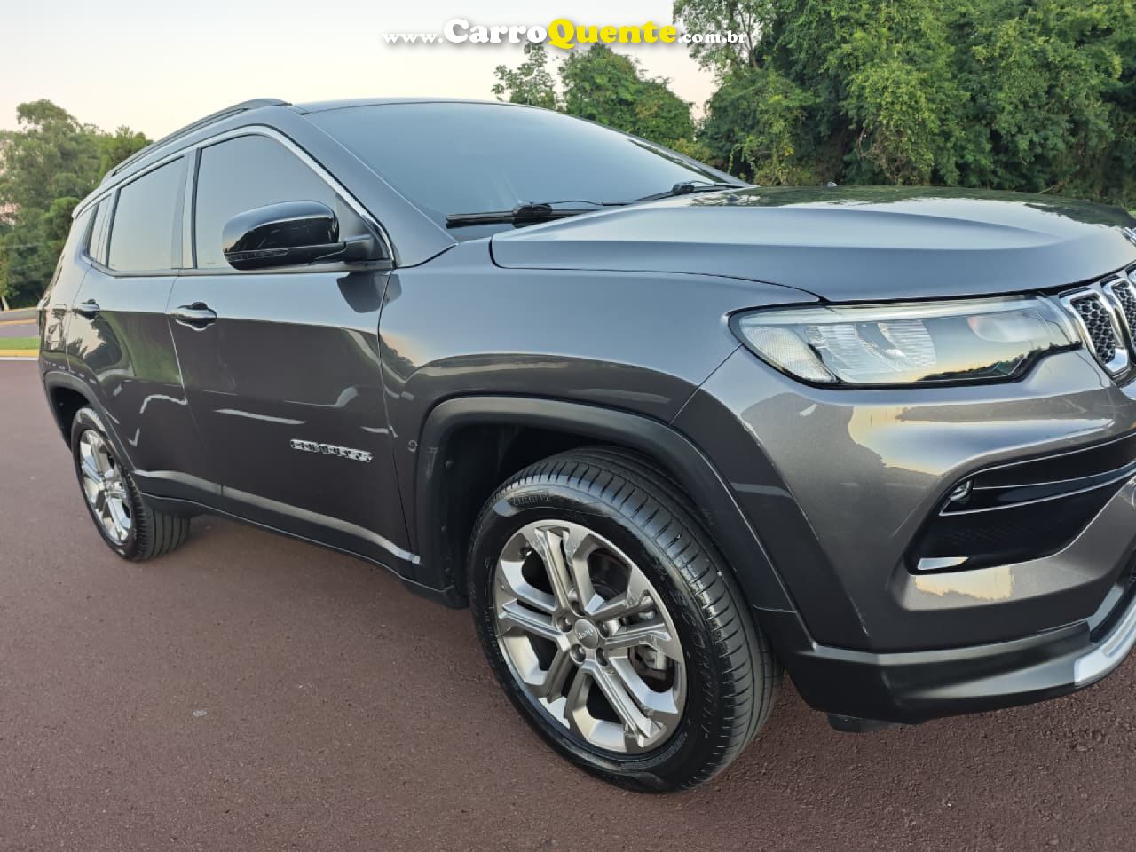 JEEP   COMPASS SPORT T270 1.3 TB 4X2 FLEX AUT.   CINZA 2023 1.3 FLEX - Loja