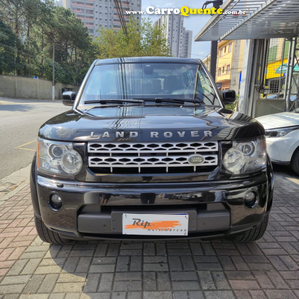 LAND ROVER   DISCOVERY4 HSE 5.0 4X4 AUT.   PRETO 2013 5.0 GASOLINA - Loja