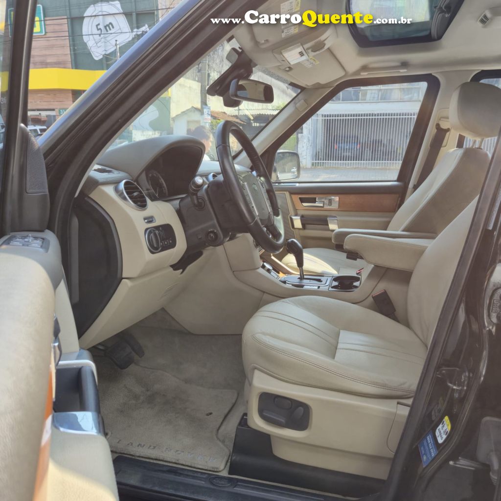 LAND ROVER   DISCOVERY4 HSE 5.0 4X4 AUT.   PRETO 2013 5.0 GASOLINA - Loja