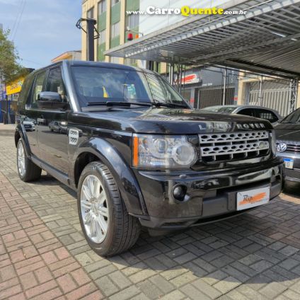 LAND ROVER   DISCOVERY4 HSE 5.0 4X4 AUT.   PRETO 2013 5.0 GASOLINA