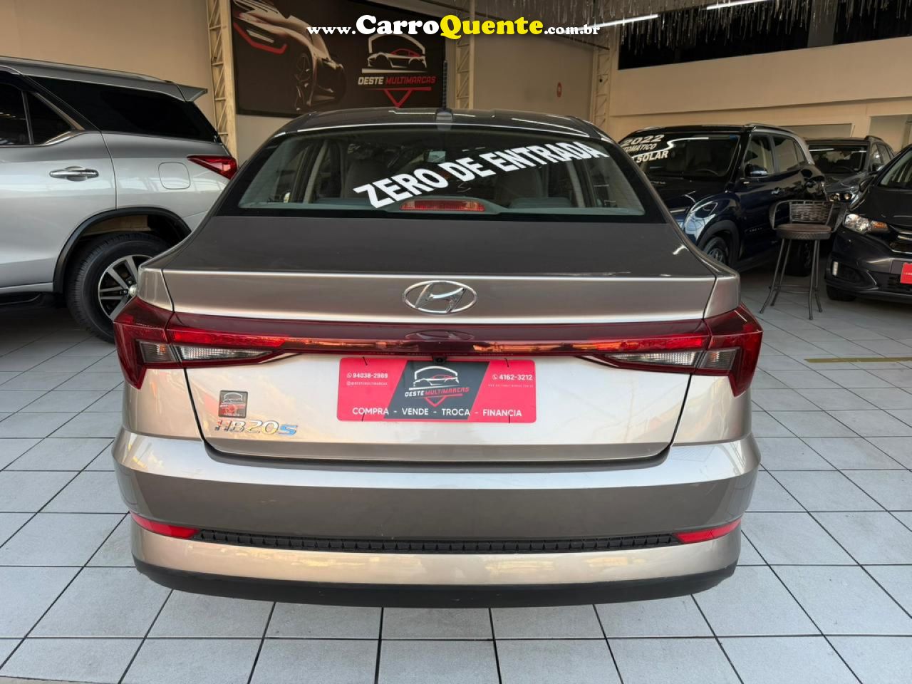 HYUNDAI   HB20S C.PLUSC.STYLE1.0 FLEX 12V MEC. 4P   PRATA 2025 1.0 FLEX - Loja