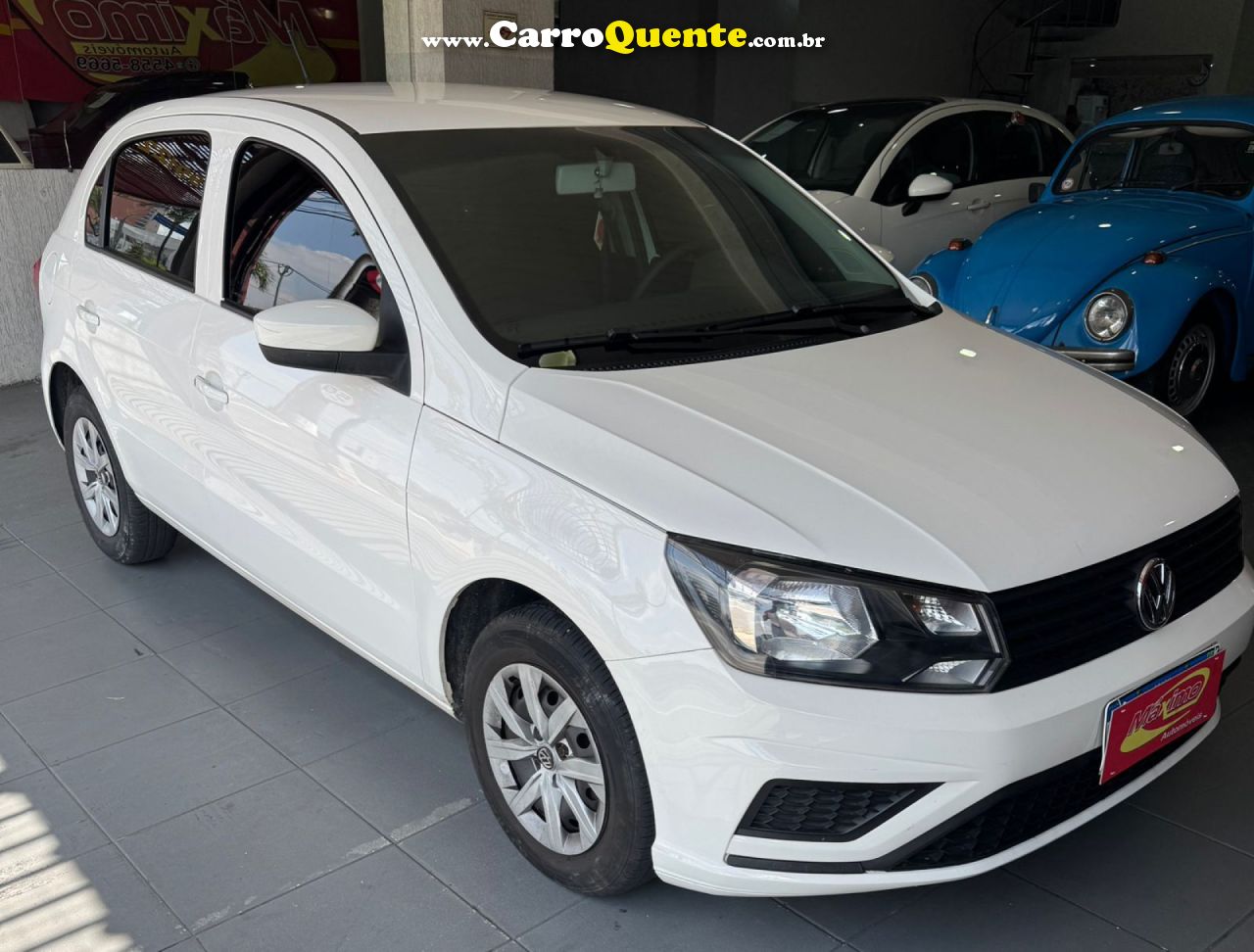 VOLKSWAGEN   GOL 1.0 FLEX 12V 5P   BRANCO 2023 1.0 FLEX - Loja