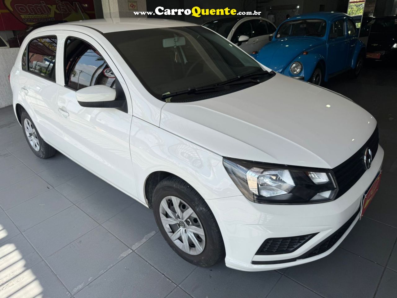 VOLKSWAGEN   GOL 1.0 FLEX 12V 5P   BRANCO 2023 1.0 FLEX - Loja