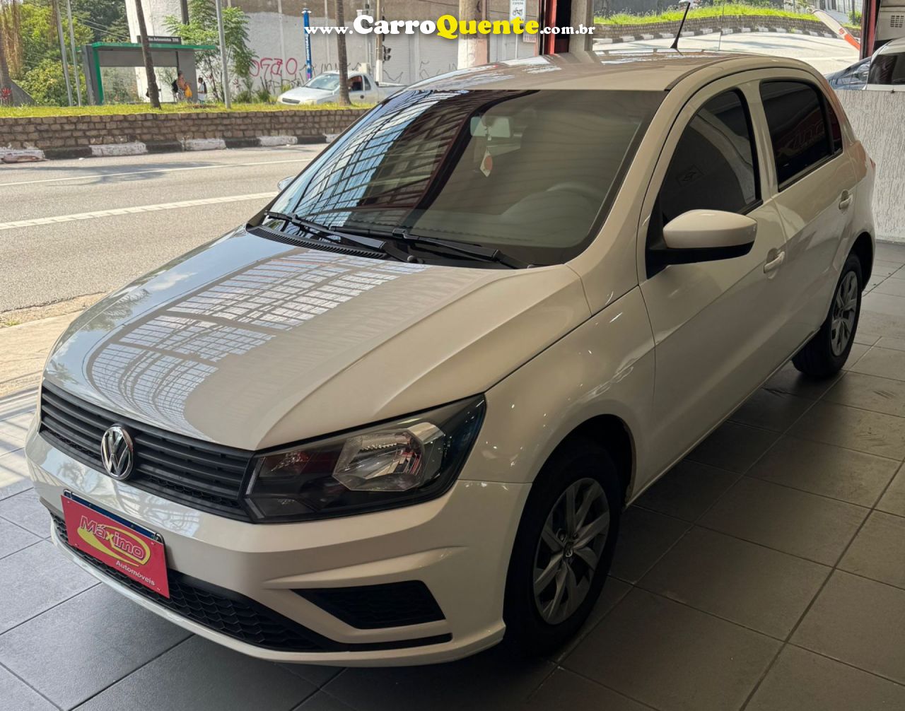 VOLKSWAGEN   GOL 1.0 FLEX 12V 5P   BRANCO 2023 1.0 FLEX - Loja