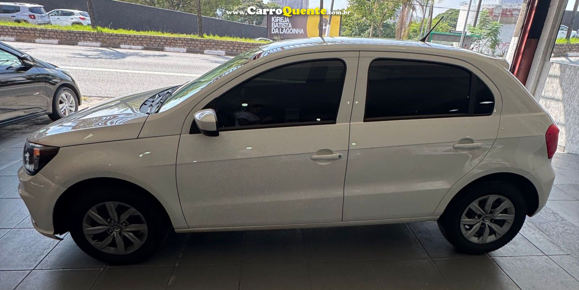 VOLKSWAGEN   GOL 1.0 FLEX 12V 5P   BRANCO 2023 1.0 FLEX - Loja