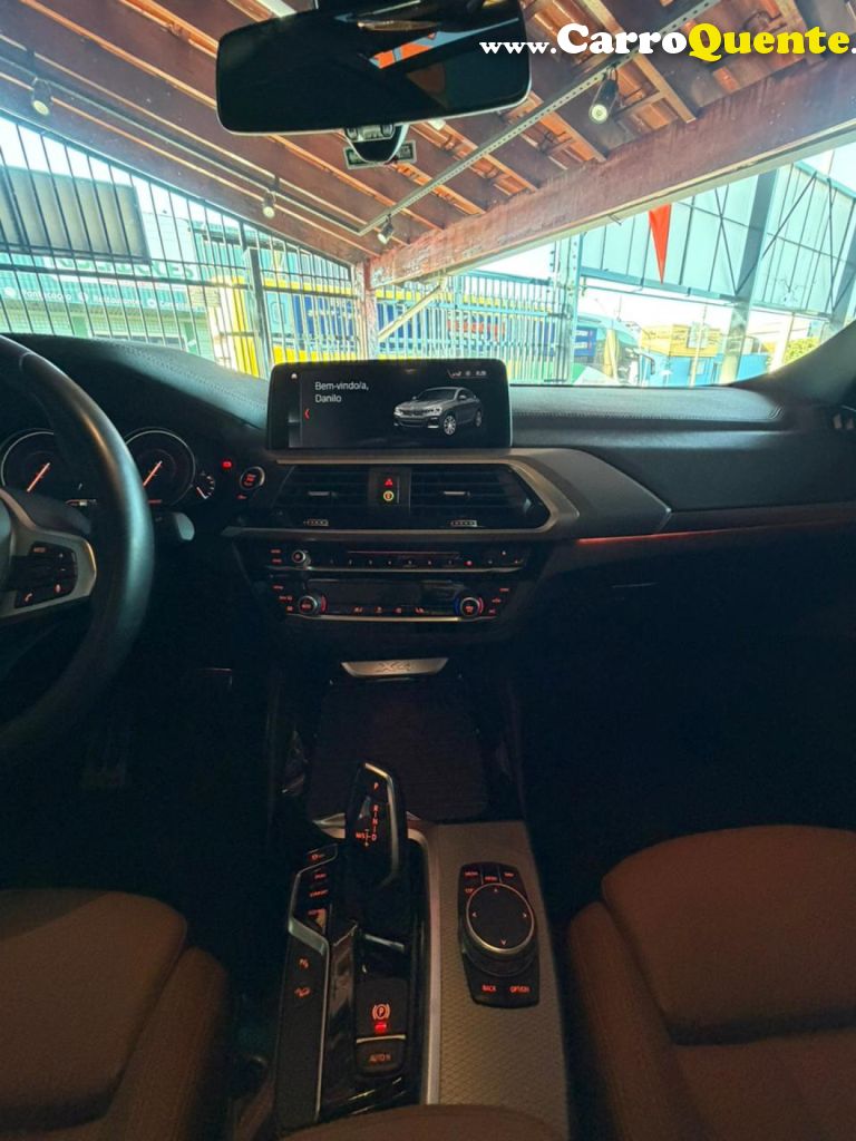 BMW   X4 XDRIVE 30I M-SPORT 2.0 TB 252CV AUT   PRETO 2019 2.0 GASOLINA - Loja