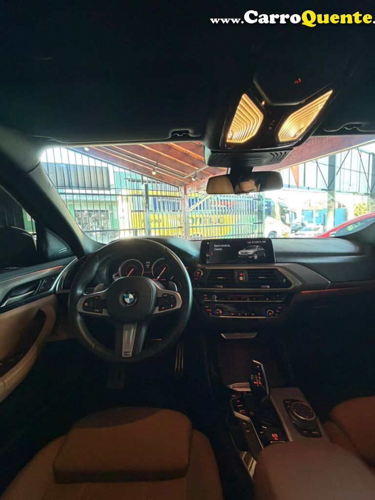 BMW   X4 XDRIVE 30I M-SPORT 2.0 TB 252CV AUT   PRETO 2019 2.0 GASOLINA - Loja