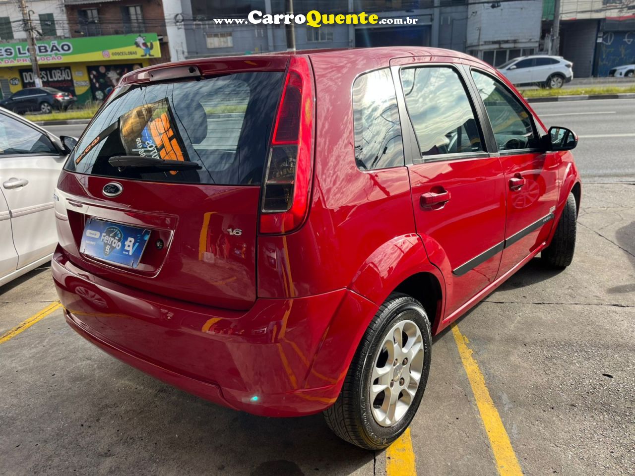 FORD   FIESTA 1.6 8V FLEXCLASS 1.6 8V FLEX 5P   VERMELHO 2012 1.6 FLEX - Loja