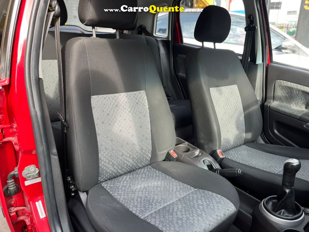 FORD   FIESTA 1.6 8V FLEXCLASS 1.6 8V FLEX 5P   VERMELHO 2012 1.6 FLEX - Loja