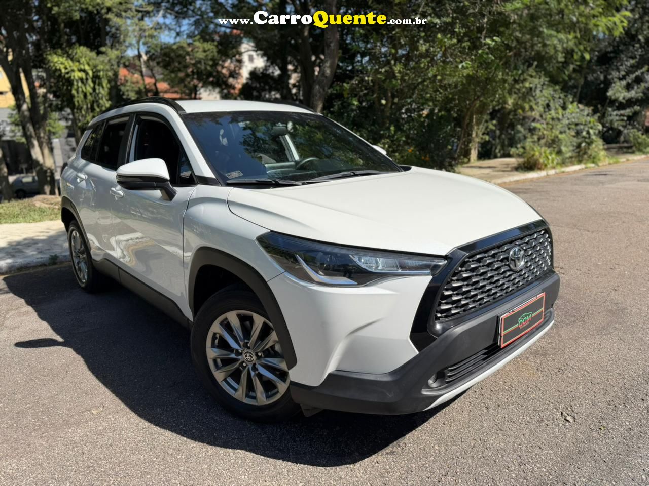 TOYOTA   COROLLA CROSS XR 2.0 16V FLEX AUT.   BRANCO 2022 2.0 FLEX - Loja