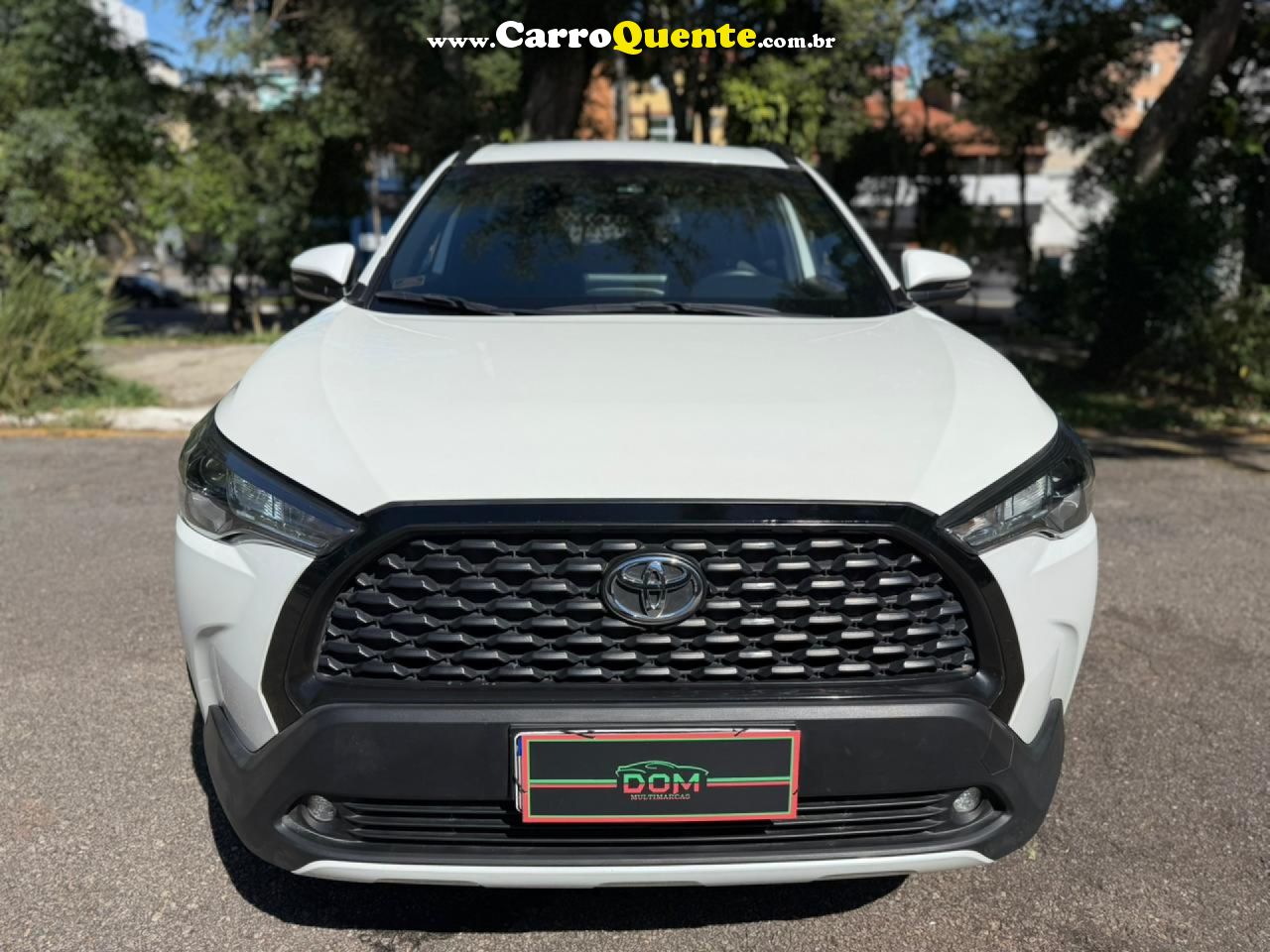 TOYOTA   COROLLA CROSS XR 2.0 16V FLEX AUT.   BRANCO 2022 2.0 FLEX - Loja