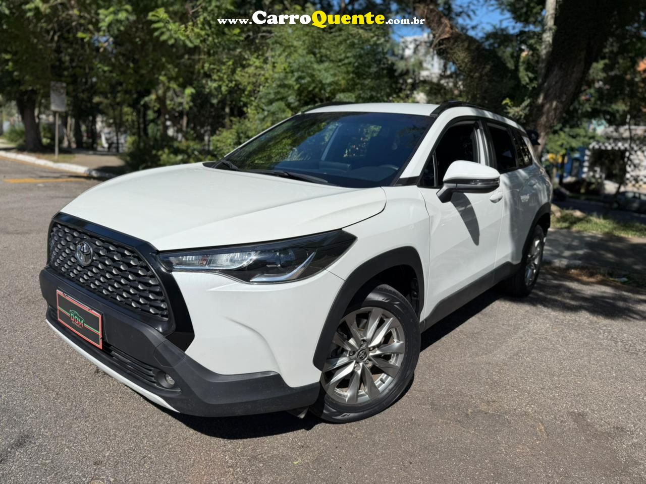 TOYOTA   COROLLA CROSS XR 2.0 16V FLEX AUT.   BRANCO 2022 2.0 FLEX - Loja