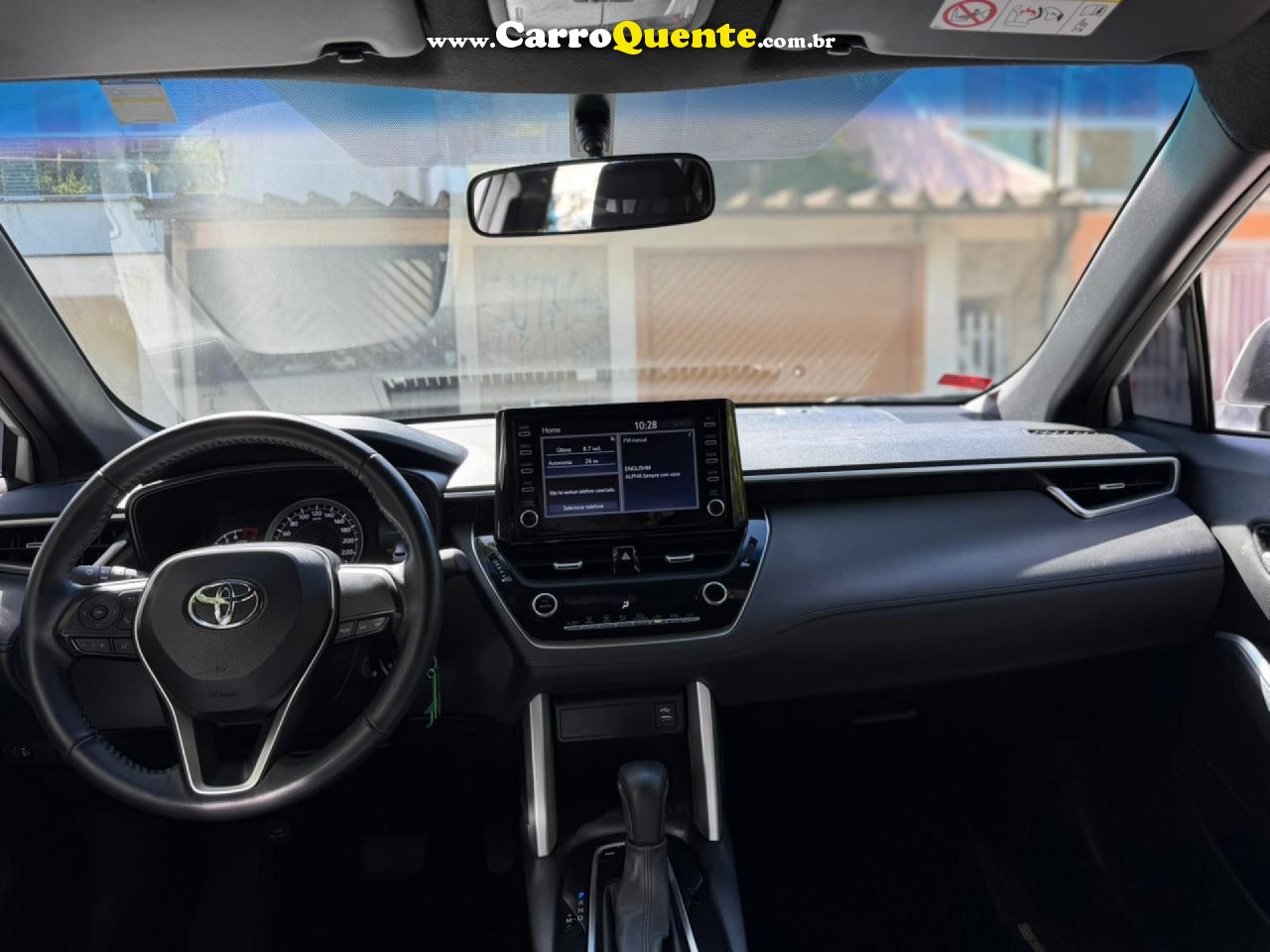 TOYOTA   COROLLA CROSS XR 2.0 16V FLEX AUT.   BRANCO 2022 2.0 FLEX - Loja