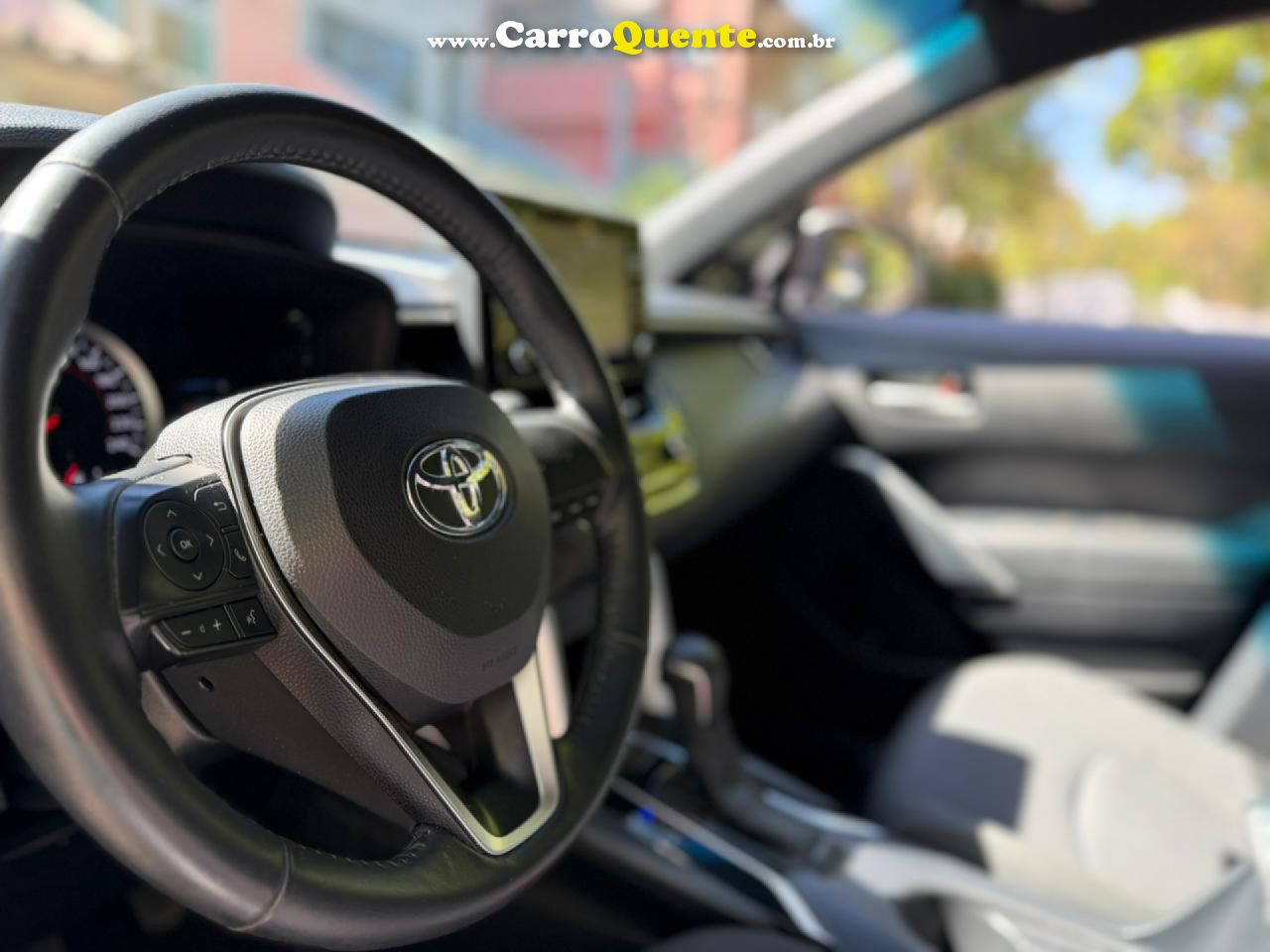 TOYOTA   COROLLA CROSS XR 2.0 16V FLEX AUT.   BRANCO 2022 2.0 FLEX - Loja
