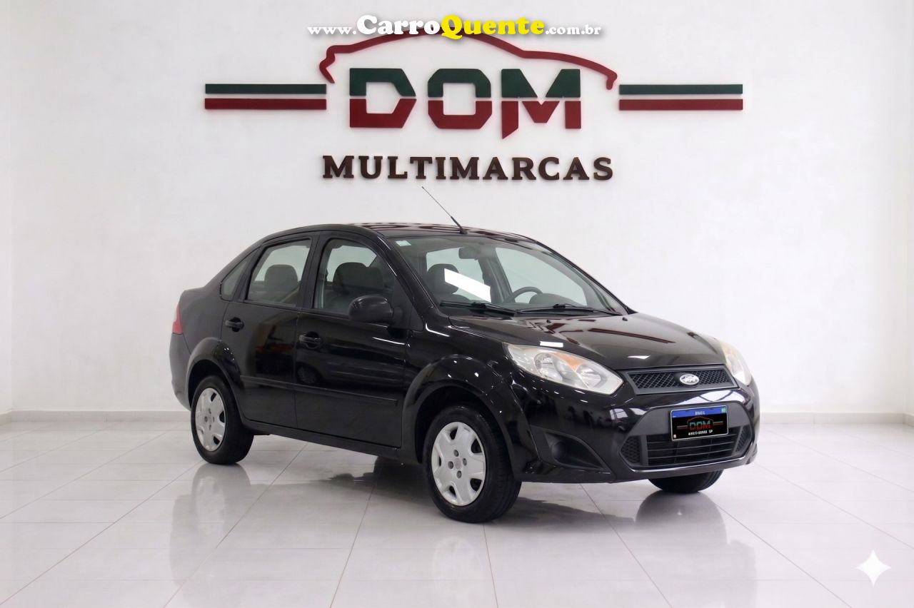 FORD   FIESTA SED. 1.6 8V FLEX 4P   PRETO 2008 1.6 FLEX - Loja
