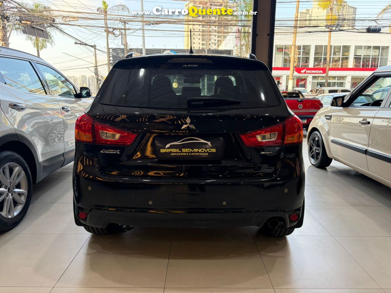 MITSUBISHI   ASX 2.0 AWD CVT   PRETO 2016 2.0 GASOLINA - Loja