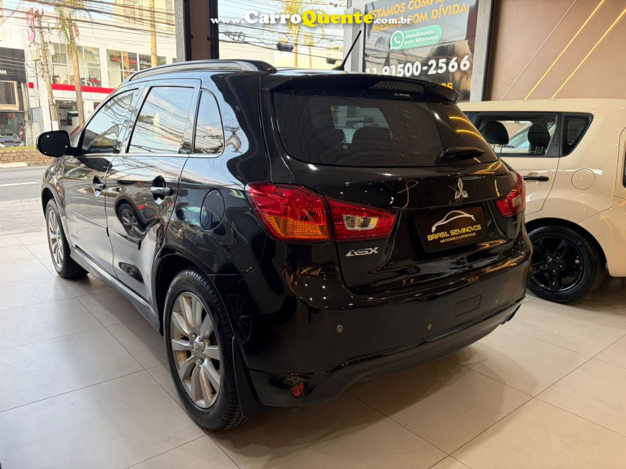 MITSUBISHI   ASX 2.0 AWD CVT   PRETO 2016 2.0 GASOLINA - Loja
