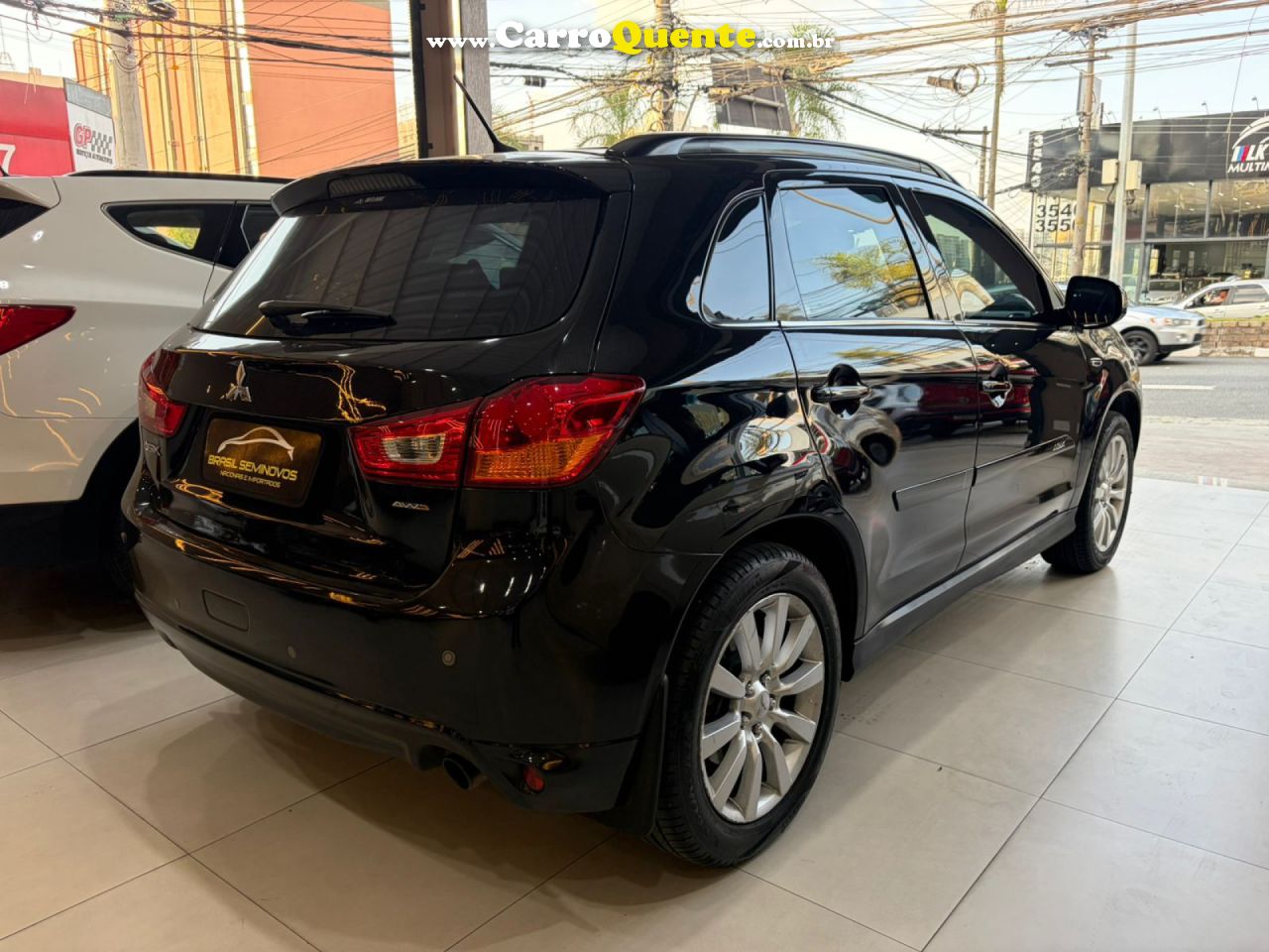 MITSUBISHI   ASX 2.0 AWD CVT   PRETO 2016 2.0 GASOLINA - Loja
