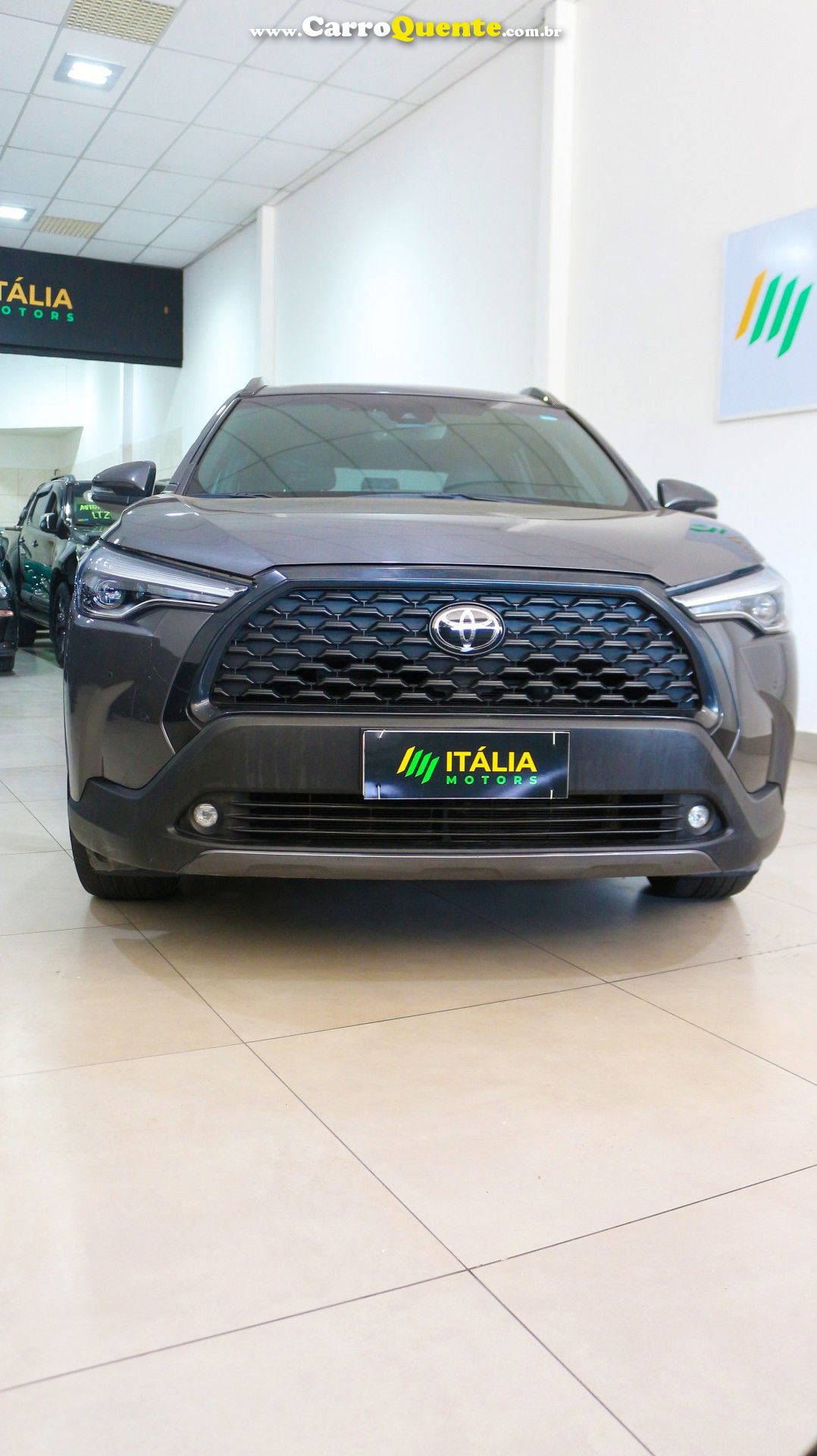 TOYOTA   COROLLA CROSS XRE 2.0 16V FLEX AUT.   CINZA 2023 2.0 FLEX - Loja