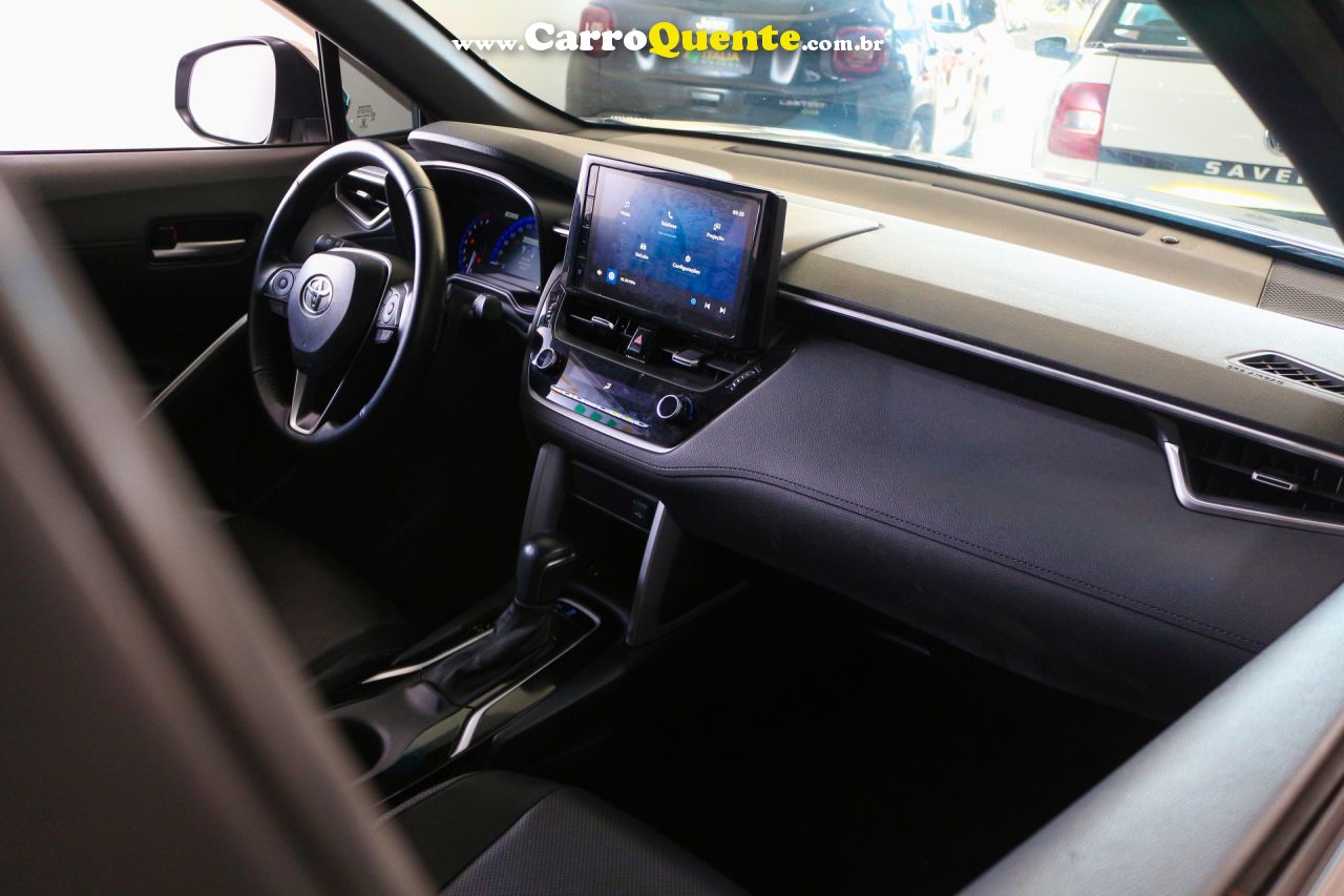 TOYOTA   COROLLA CROSS XRE 2.0 16V FLEX AUT.   CINZA 2023 2.0 FLEX - Loja