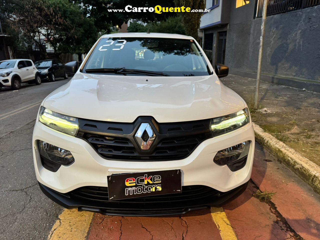 RENAULT   KWID ZEN 1.0 FLEX 12V 5P MEC.   BRANCO 2023 1.0 FLEX - Loja