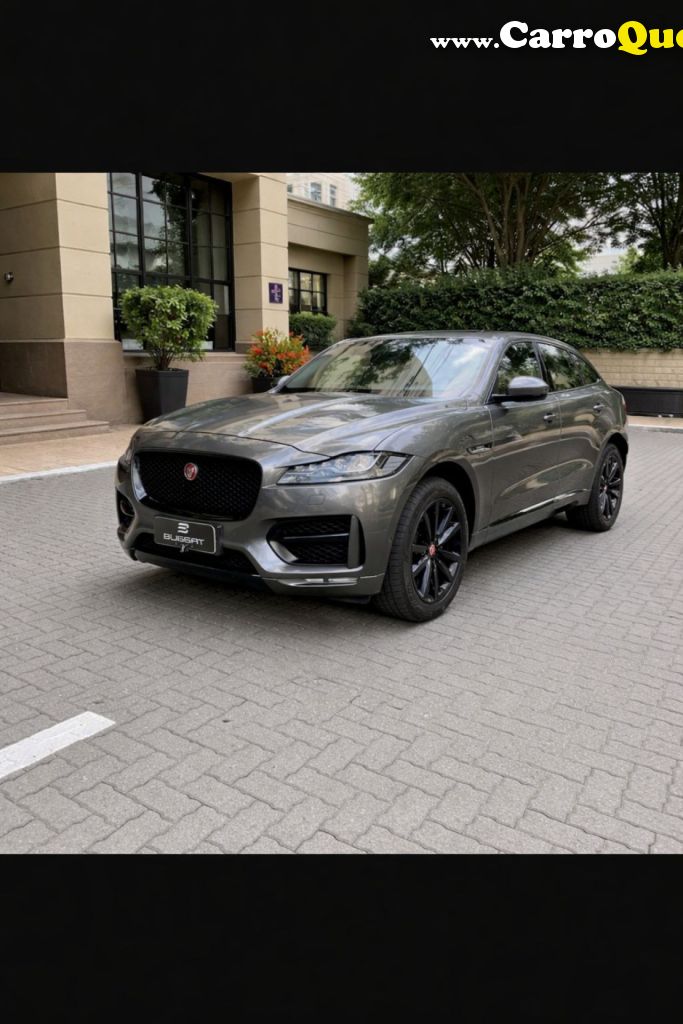JAGUAR   2.0 16V INGENIUM R-SPORT AWD 4P AUTOMÁTICO   CINZA 2018 2.0 GASOLINA - Loja