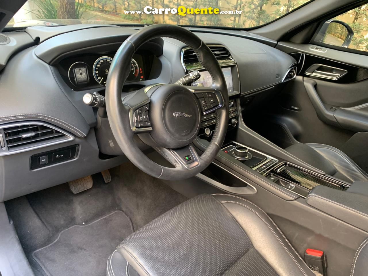 JAGUAR   2.0 16V INGENIUM R-SPORT AWD 4P AUTOMÁTICO   CINZA 2018 2.0 GASOLINA - Loja